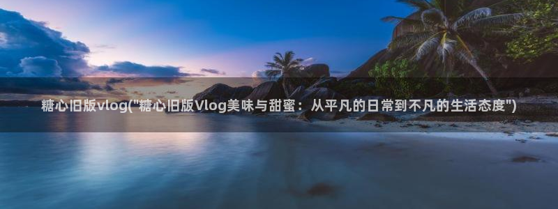 swag糖心Vlog:糖心旧版vlog(